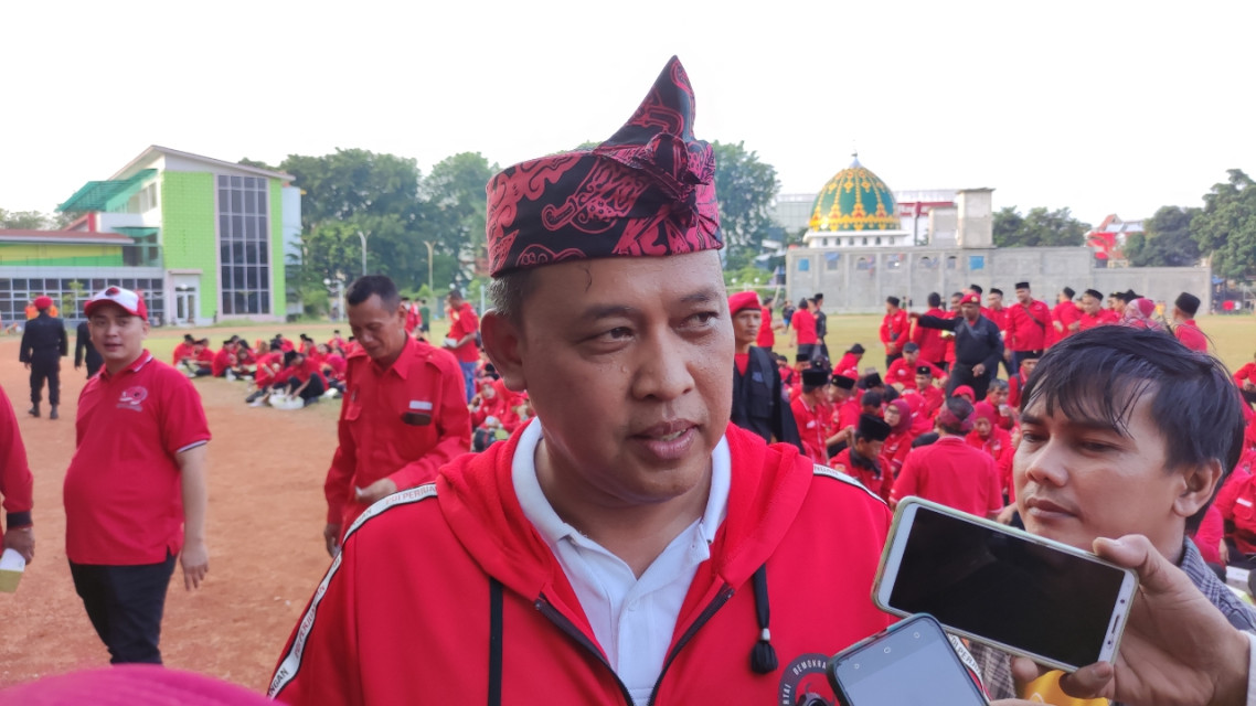 PDI Perjuangan Kota Bekasi Gelar Gladi Resik Menuju Peringatan Bulan Bung Karno