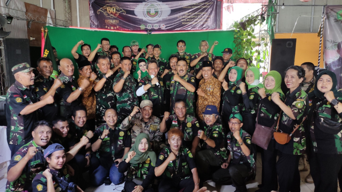 HIPAKAD'63 Rayakan Ulang Tahun ke-60 dengan Kekompakan