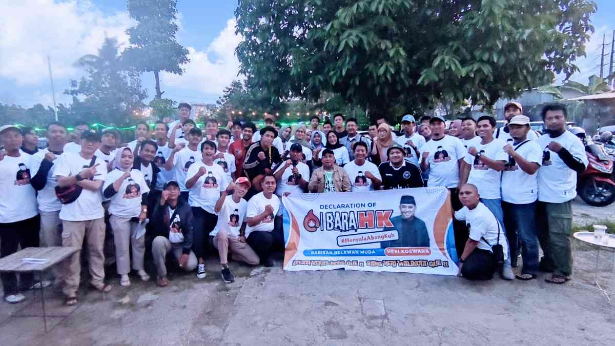 Optimis, Bara HK Deklarasi Dukungan Heri Koswara Menang Pilkada 2024