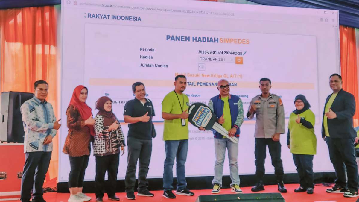Dari Motor Hingga TV di BRI Panen Hadiah Simpedes