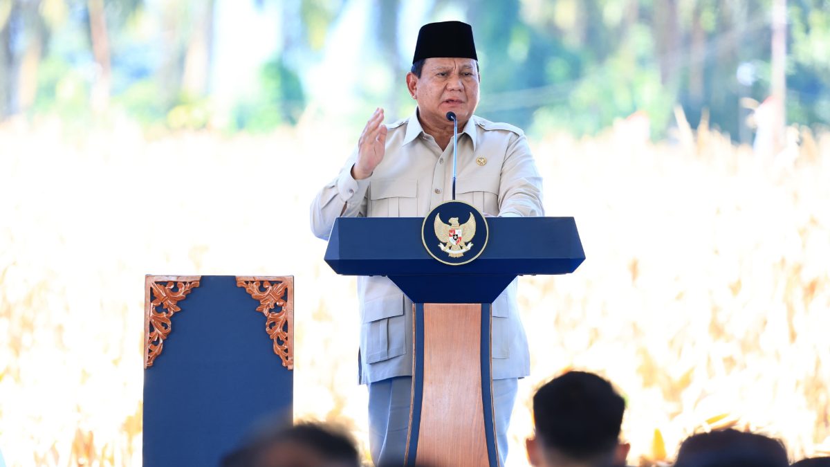 Presiden Prabowo Senang Panen Raya Jagung Inisiasi Polri Berhasil