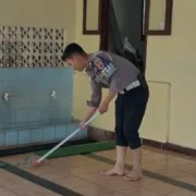Sat Lantas Polres Bogor Gelar Bakti Religi di Masjid Abdurrohman