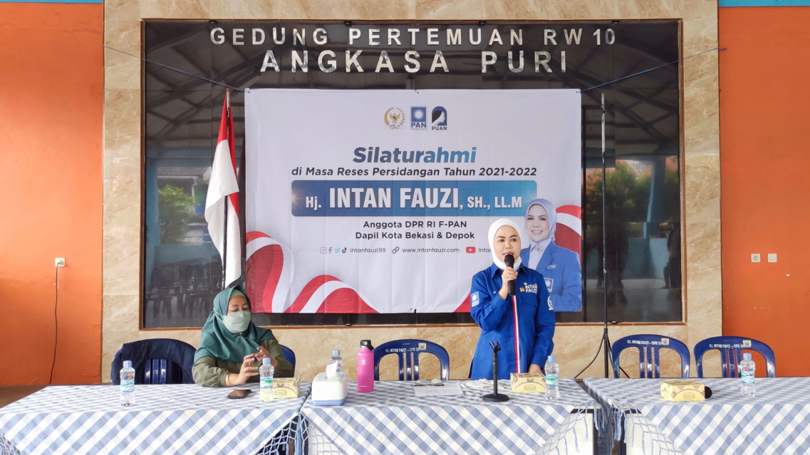 Intan Fauzi Fokus Pengembangan UKM pada Reses di Angkasa Puri