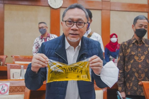 Mendag Launching Minyakita, Minyak Goreng Curah Kemasan Ekonomis