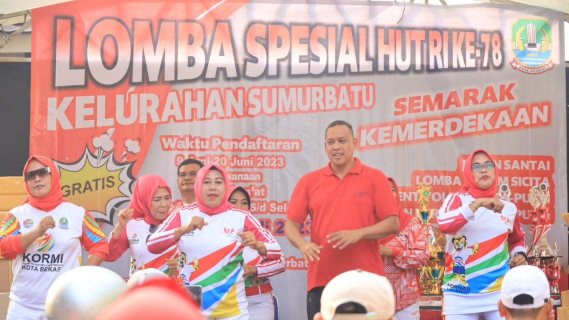 Lomba Spesial HUT RI Semarakkan Kelurahan Sumur Batu