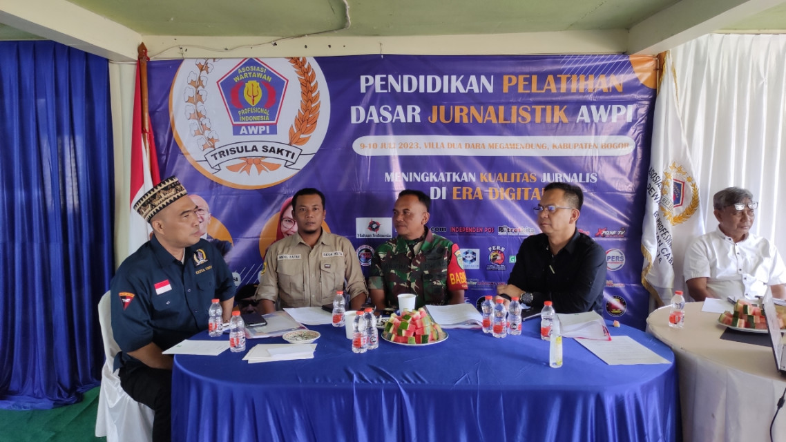 AWPI DPC Kota Bekasi Gelar Diklatsar Jurnalistik