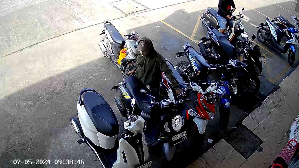 Polsek Cikarang Barat Ungkap Kasus Pencurian Motor Viral