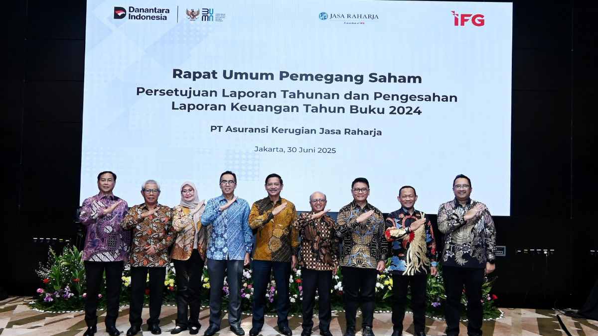 Gelar RUPS, Jasa Raharja Setor Dividen Rp1,1 Triliun ke Negara