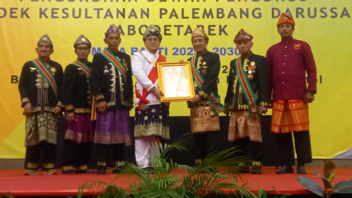 Pengukuhan Pengurus GoeGoek Kesultanan Palembang Darussalam Jabodetabek