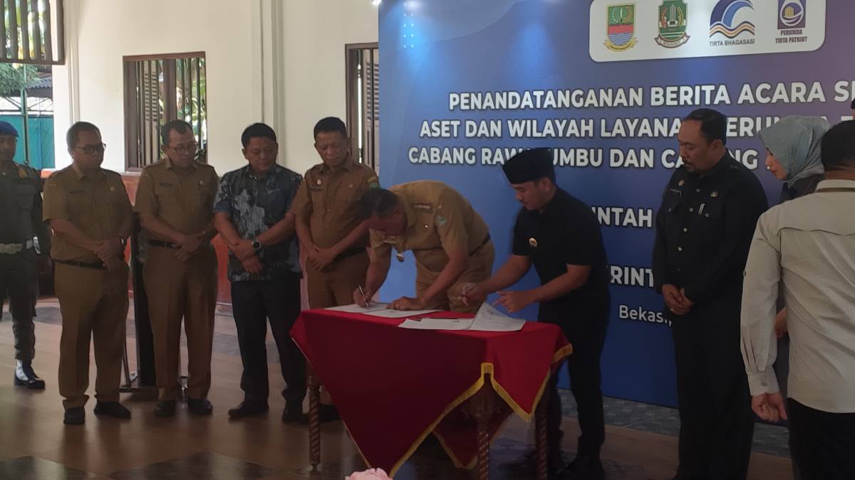 Pemkab dan Pemkot Bekasi sepakati Penyerahan Aset
