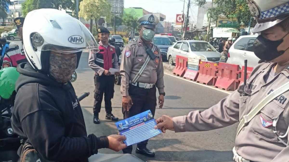 Operasi patuh jaya 2025, Polres Bekasi Kota Gelar Edukasi Humanis
