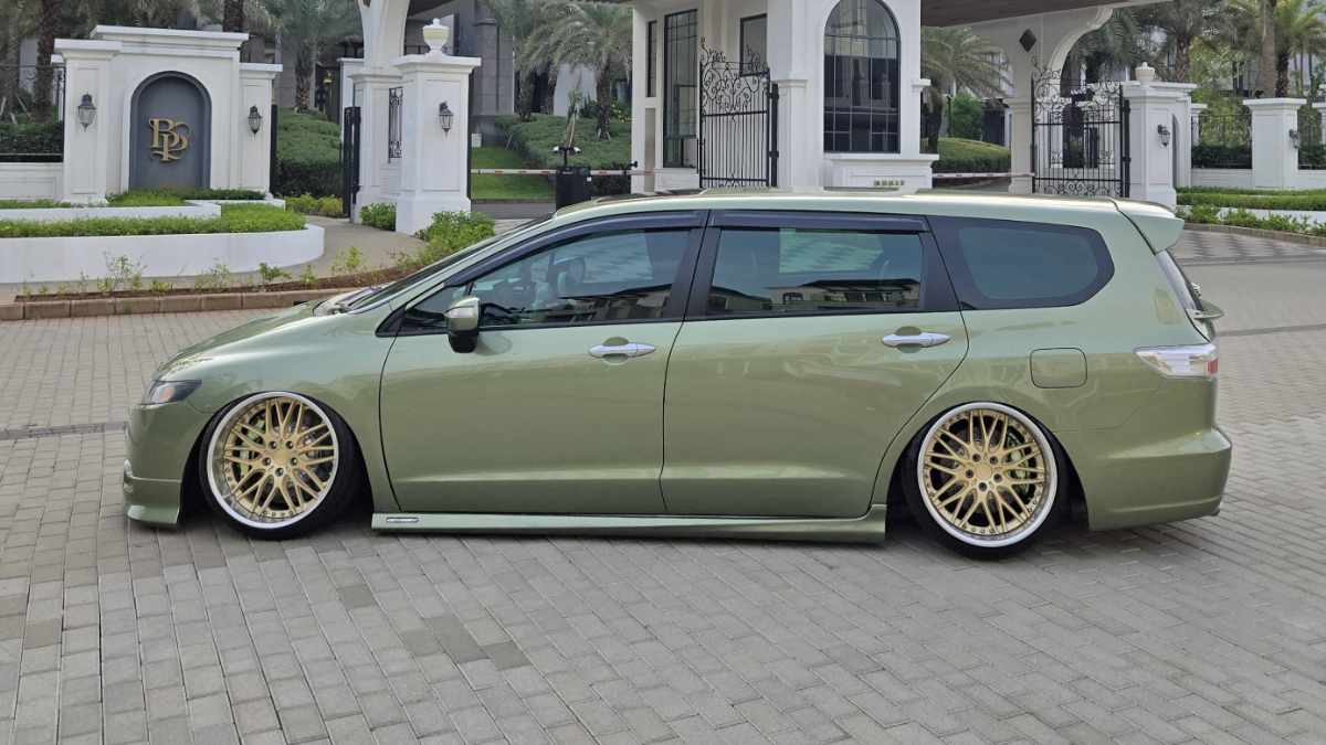 Ini Dia Honda Odyssey Matcha Dengan Modifikasi VIP Style Memukau