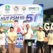 Wali Kota Bekasi Apresiasi Kiprah PSM pada HUT ke-51, Ajak Lansia Tetap Sehat dan Aktif