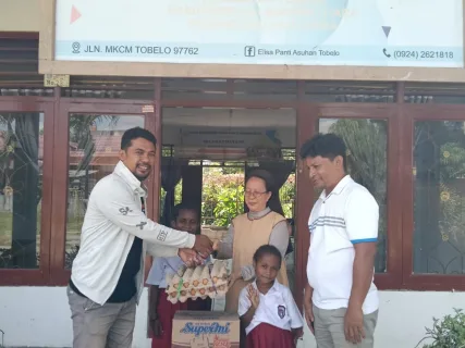 AWPI Halmahera Utara Salurkan Bantuan Sembako ke Panti Asuhan Elisa, Wujudkan Kepedulian Sosial