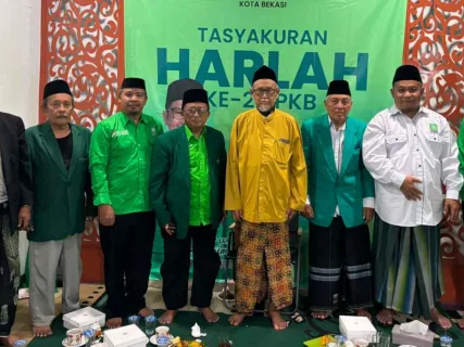 Harlah Ke-28, DPC PKB Kota Bekasi Targetkan 7 Kursi DPRD dan Pilkada 2029