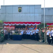 Camat Bekasi Selatan Bersama Danramil dan Para Lurah Kunjungi Polsek Bekasi Selatan Peringati Hari Bhayangkara ke-80
