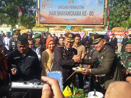 HUT Bhayangkara ke-80, Kasdim 0507/Bekasi Apresiasi Profesionalisme Polri dan Perkuat Sinergitas TNI-Polri