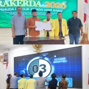 RAKERDA PEMUDA KATOLIK KOMDA JAWA BARAT 2026: Perkuat Transformasi Organisasi, Resmikan Koperasi, dan Jalin Kemitraan Strategis dengan Bawaslu Jabar