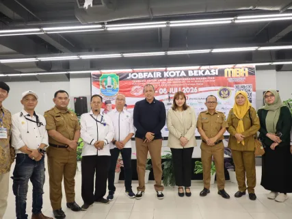 Wali Kota Bekasi Hadiri Job Fair 2026, Disnaker Sediakan 3.500 Lowongan dari 50 Perusahaan