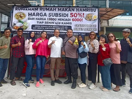 Komunitas Bersama Berbagi Luncurkan Program Sarapan Berkah Gratis di Kranji