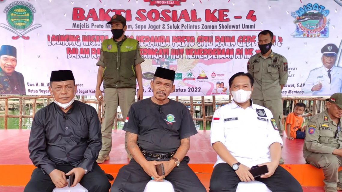 Destinasi Wisata Bekasi, Saung Keramba Preto Diresmikan