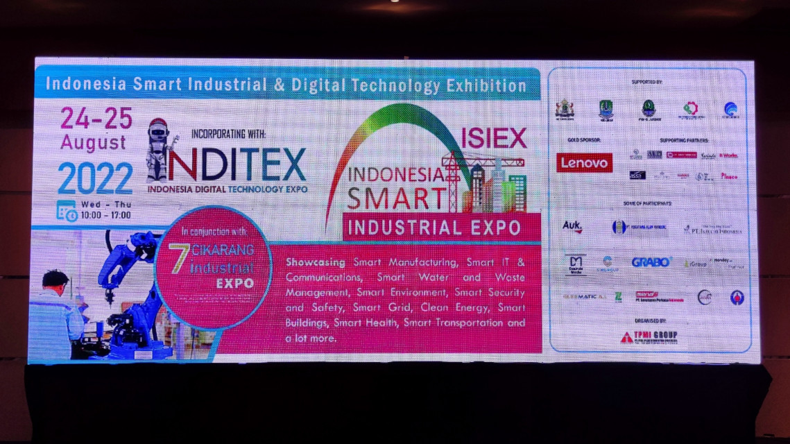 Indonesia Smart Industrial and Digital Technology Expo 2022 digelar di Kota Bekasi