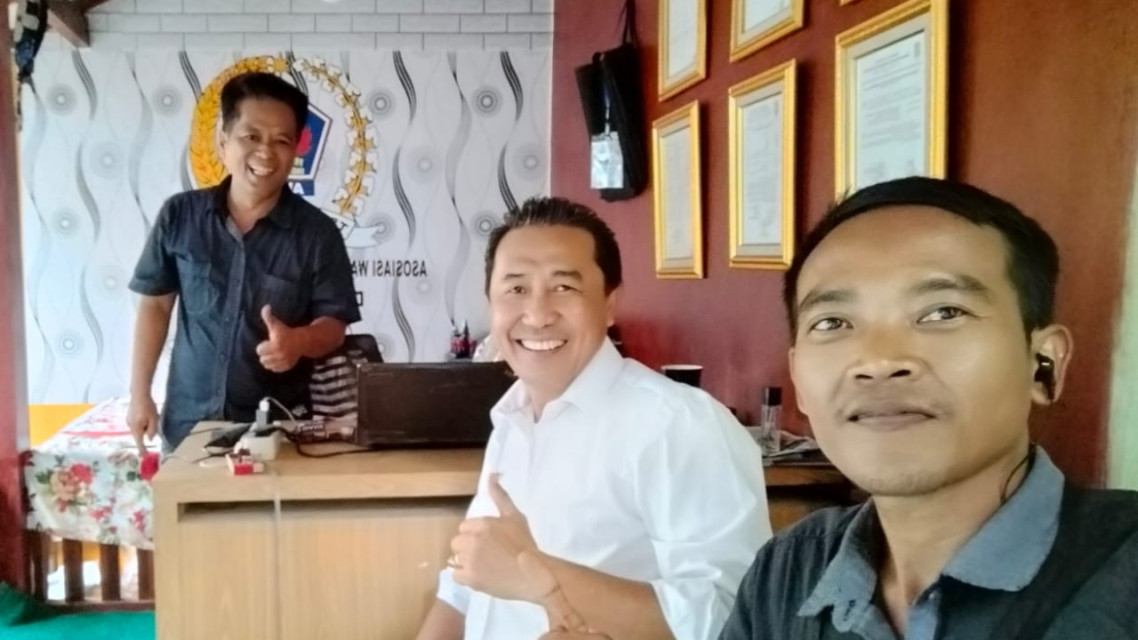 Jalin Silaturahmi, Kemas Herman Sambangi AWPI DPC Kota Bekasi