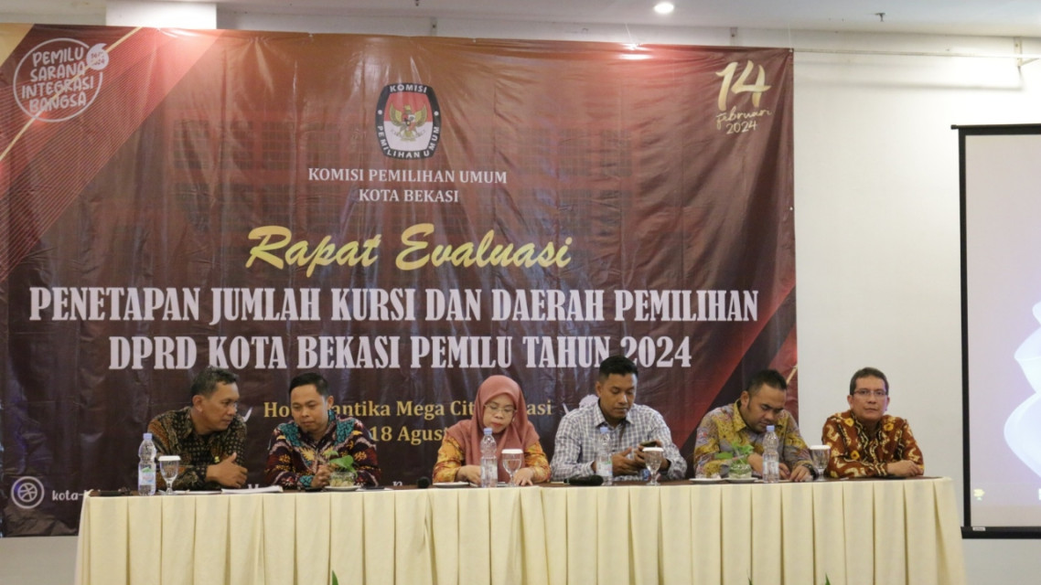 Evaluasi Penetapan Kursi dan Dapil DPRD Kota Bekasi Pemilu 2024