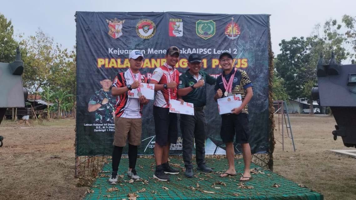 Kejuaraan AA-IPSC Level 2 di Bekasi Meriahkan HUT RI ke-78