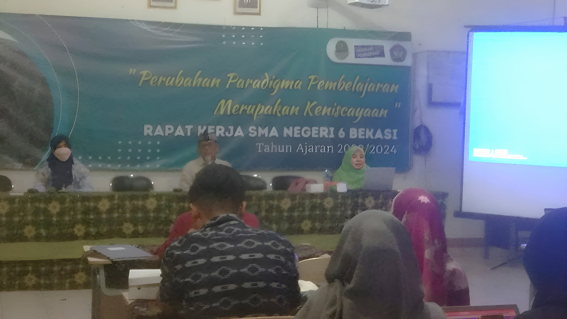 Tingkatkan Skill, SMAN 6 Kota Bekasi Helat IHT