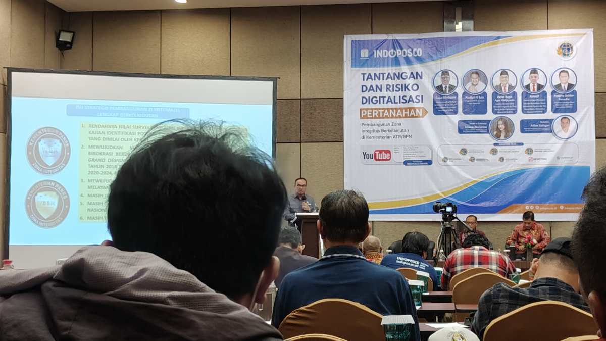 Kementerian ATR/BPN Resmikan Zona Integritas Digitalisasi Pertanahan