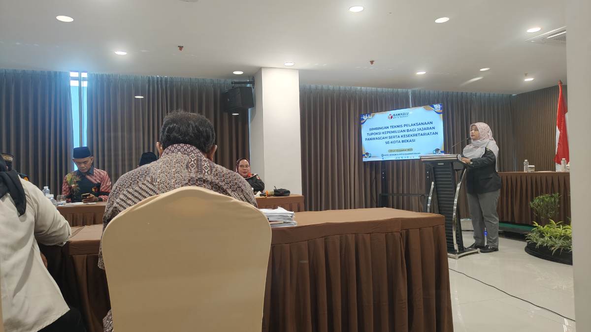 Bawaslu Kota Bekasi Gelar Bimtek, Siap Sinergi Awasi Pilkada 2024