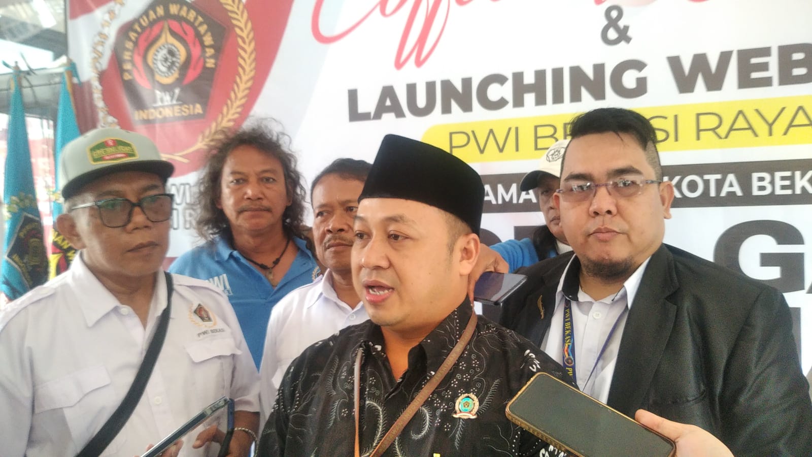 PWI Bekasi Raya Launching Website Resmi, Siap Berikan Layanan Maksimal
