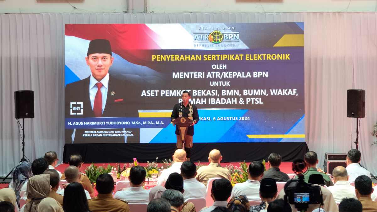 Kementerian ATR/BPN Dorong Transformasi Digital Sertipikat Tanah