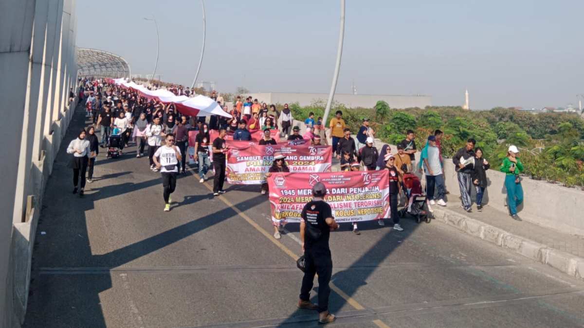 Semarak Kirab Merah Putih, PNIB dan BPBN Tegakkan Kebhinekaan NKRI