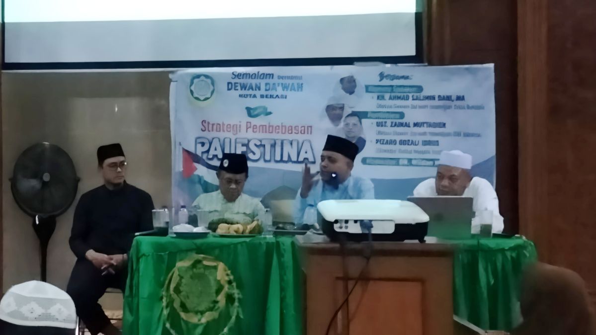 DDII Bekasi Gelar Diskusi Strategi Pemenangan Palestina