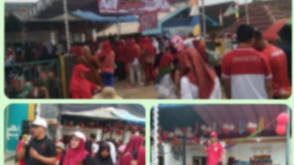 Gebyar Jalan Sehat Meriahkan HUT RI ke-80 di Kampung Jaya Tinggi