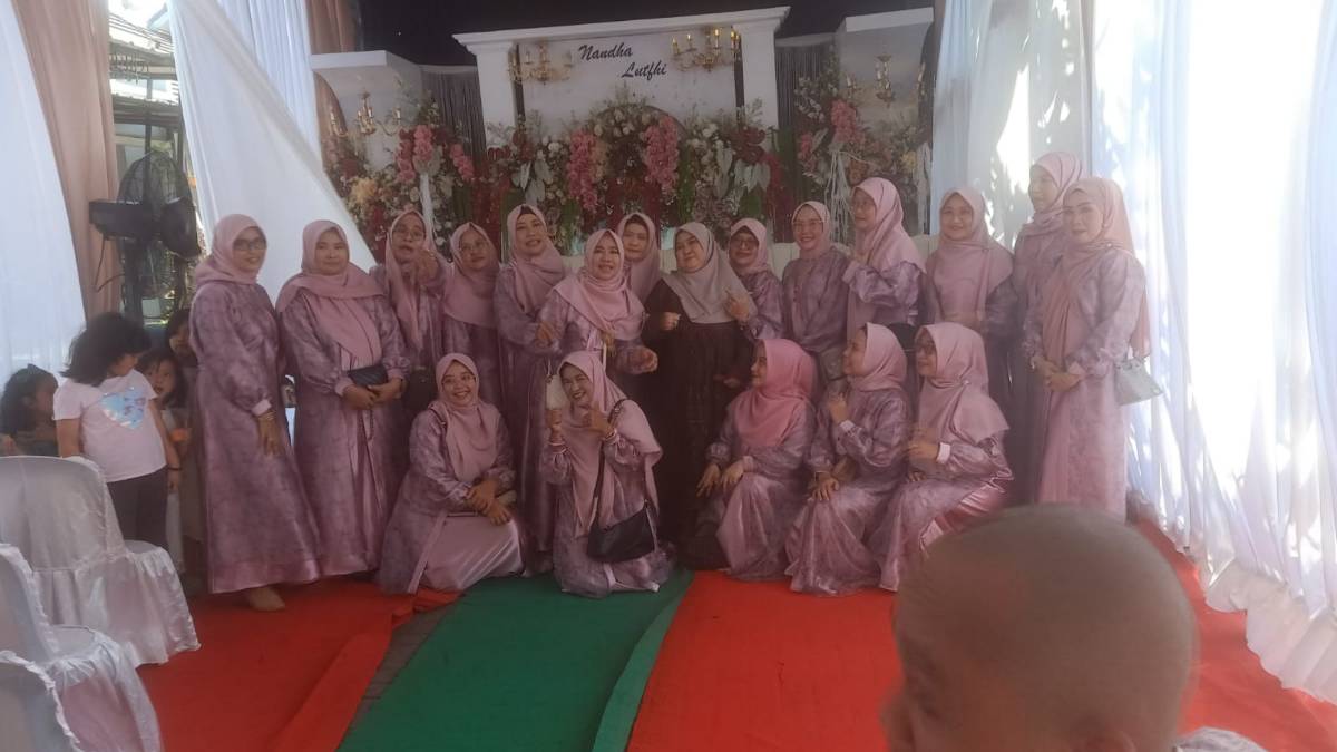 Pak Yan Gelar Ngunduh Mantu,Satukan Dua Keluarga Besar