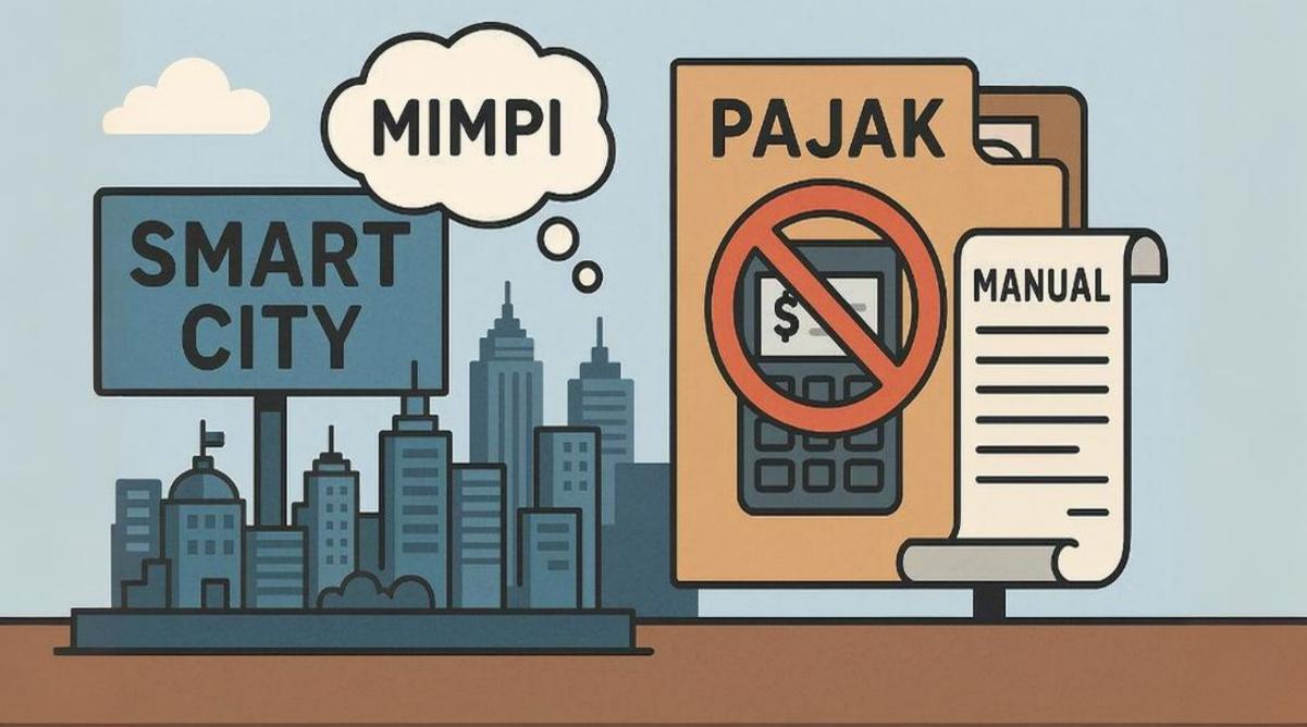 Frits Saikat: Smart City Bekasi Hanya Mimpi Tanpa Digitalisasi Pajak