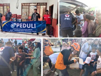 OT Peduli Kirim Paket Logistik untuk Pengungsi Gempa Nagekeo NTT