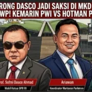 David Susanto Minta Sufmi Dasco jadi Saksi MKD dalam Polemik Deddy Sitorus dan KWP