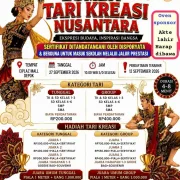 Sukses Gelar Event Perdana, Lomba Tari Kreasi Nusantara Kembali Hadir di Event ke-2 dengan Hadiah Lebih Banyak