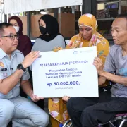 Dalam 24 Jam, Dirut Jasa Raharja Serahkan Santunan kepada Ahli Waris Korban Kebakaran KMP Putri Yasmin
