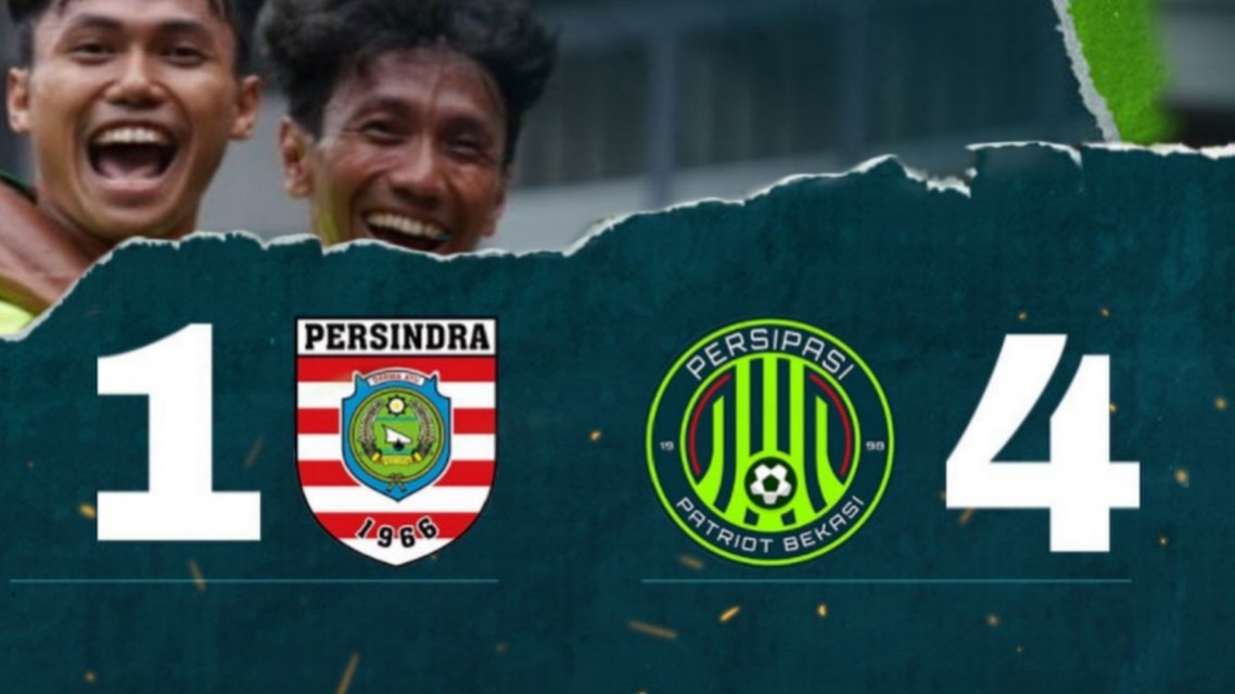 Persipasi Bekasi Berhasil Tumbangkan Persindra Dengan Skor Akhir 1-4