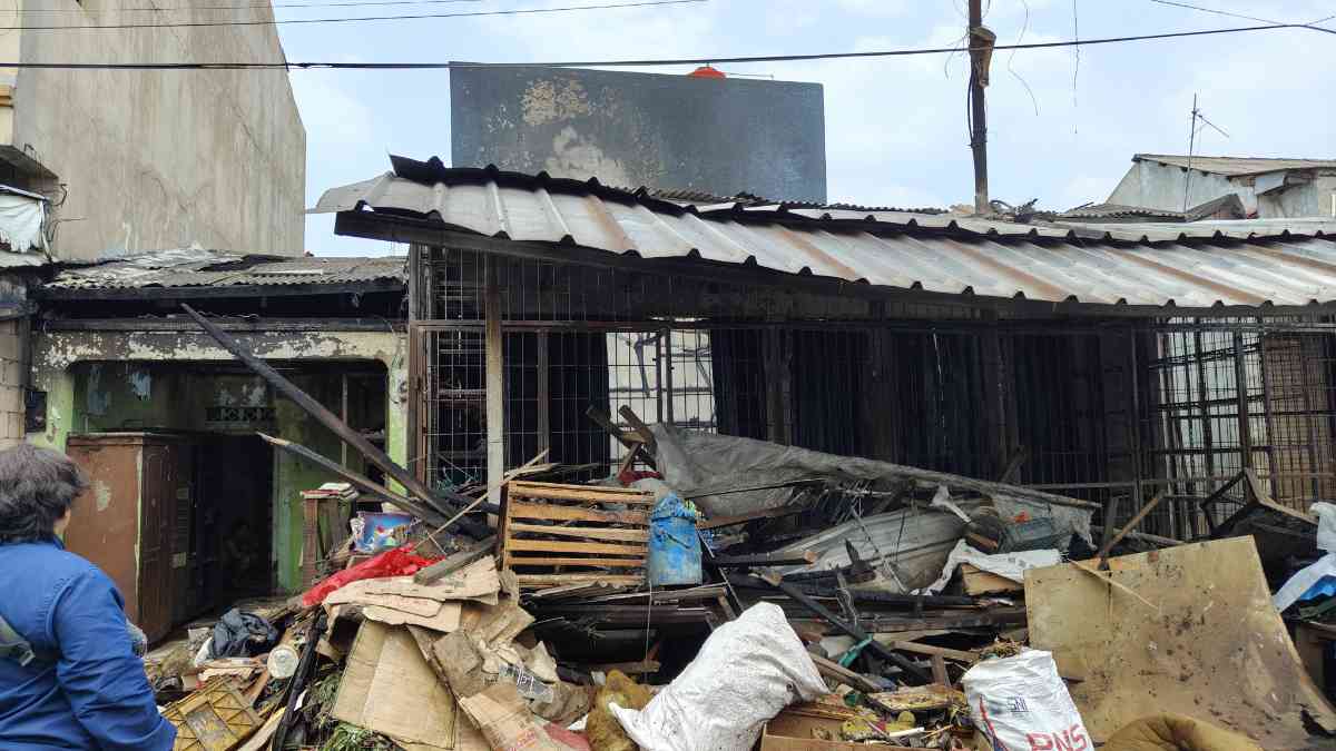 Diduga Korsleting Listrik, Gudang Plastik Terbakar, 3 Kucing Hangus