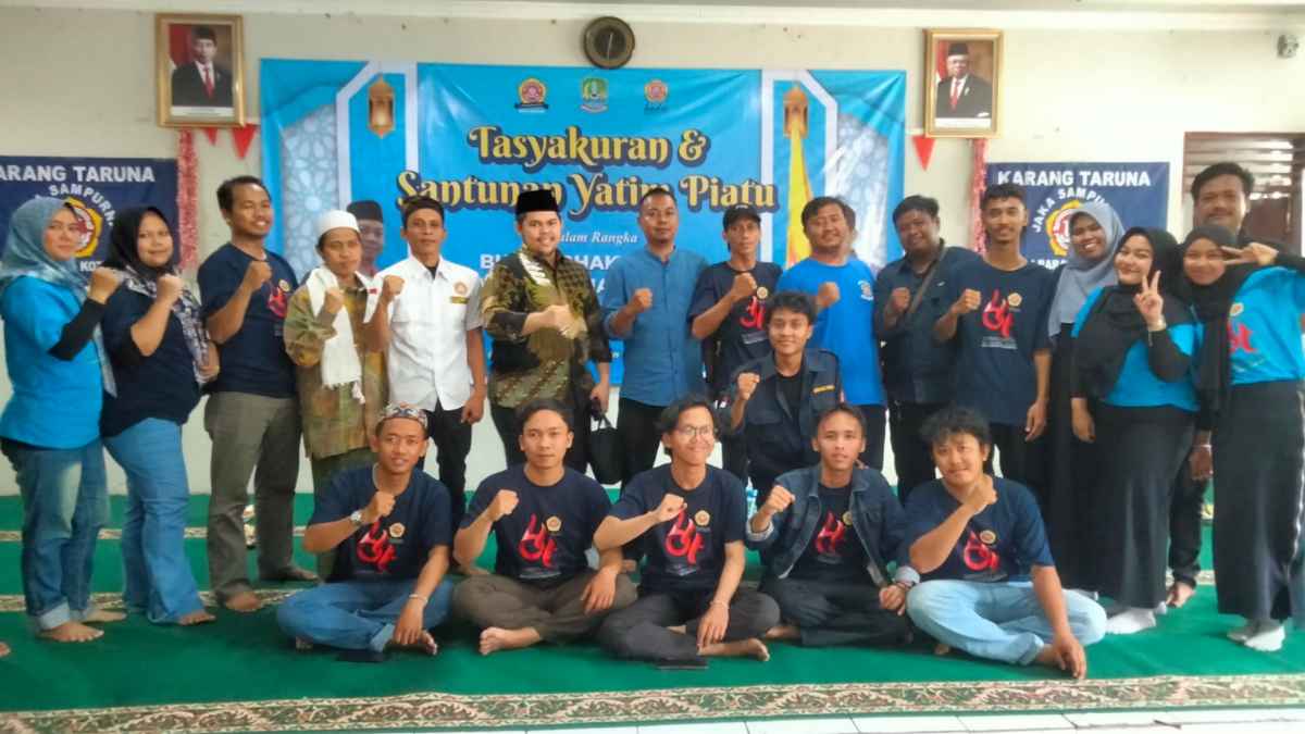 Sambut Bulan Bhakti ke-64, Katar Jakasampurna Santuni 100 Anak Yatim