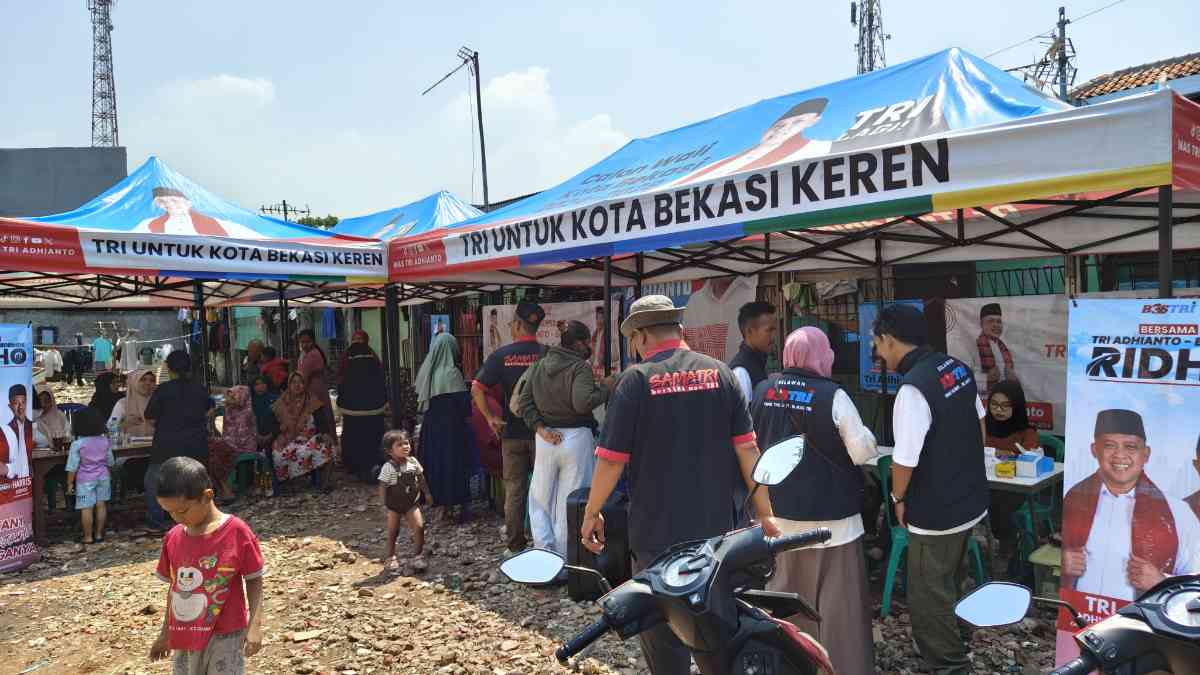 Relawan B3STRI Gelar Pemeriksaan dan Pengobatan Kesehatan Gratis