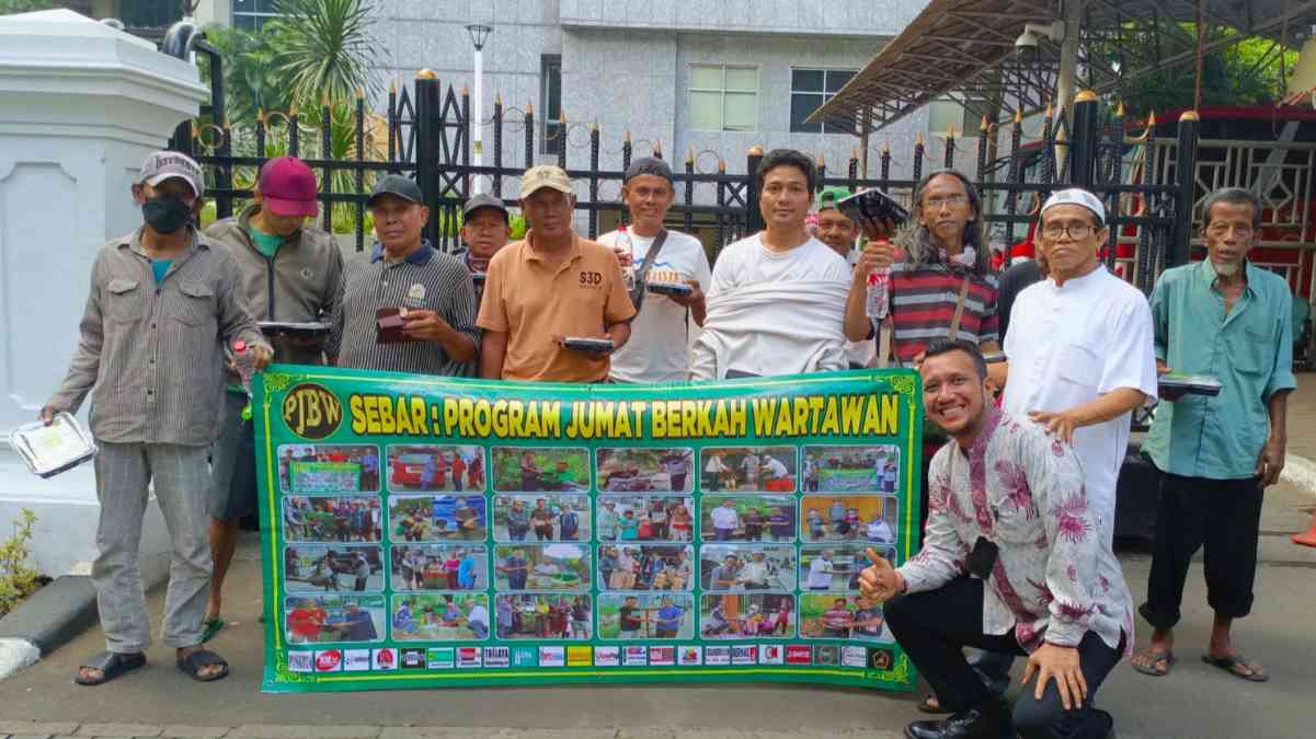 PJBW Pekan Ke-43 Salurkan 100 Boks Nasi di Bogor Hingga Jakarta