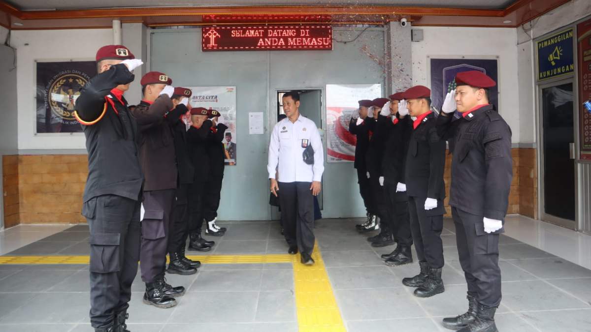 Estafet Kepemimpinan, Lapas Kelas IIA Bekasi Sambut Pejabat Baru