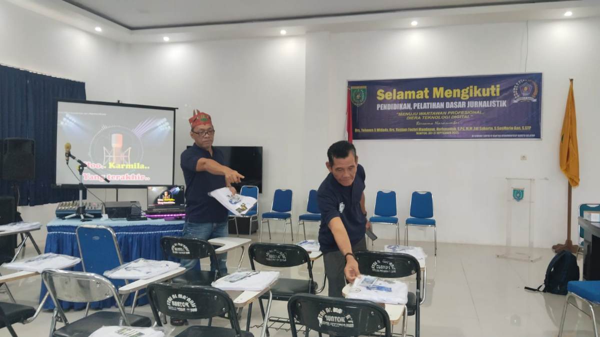 AWPI Barsel Gelar Pelatihan Wartawan Dua Hari